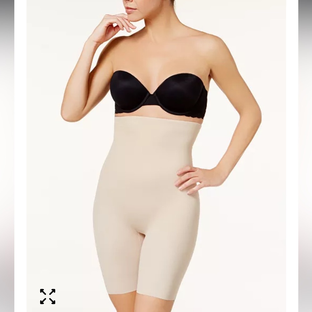 Miraclesuit Extra Firm Tummy-Control High Waist Smooth Thigh Slimmer. Size XL.